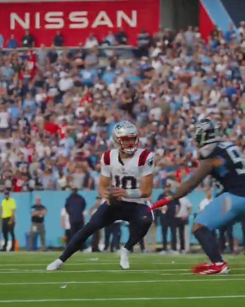 .Drake Maye pulled off some magic in Tennessee last season 🪄 #NEvsTEN 10/19 on CBS
