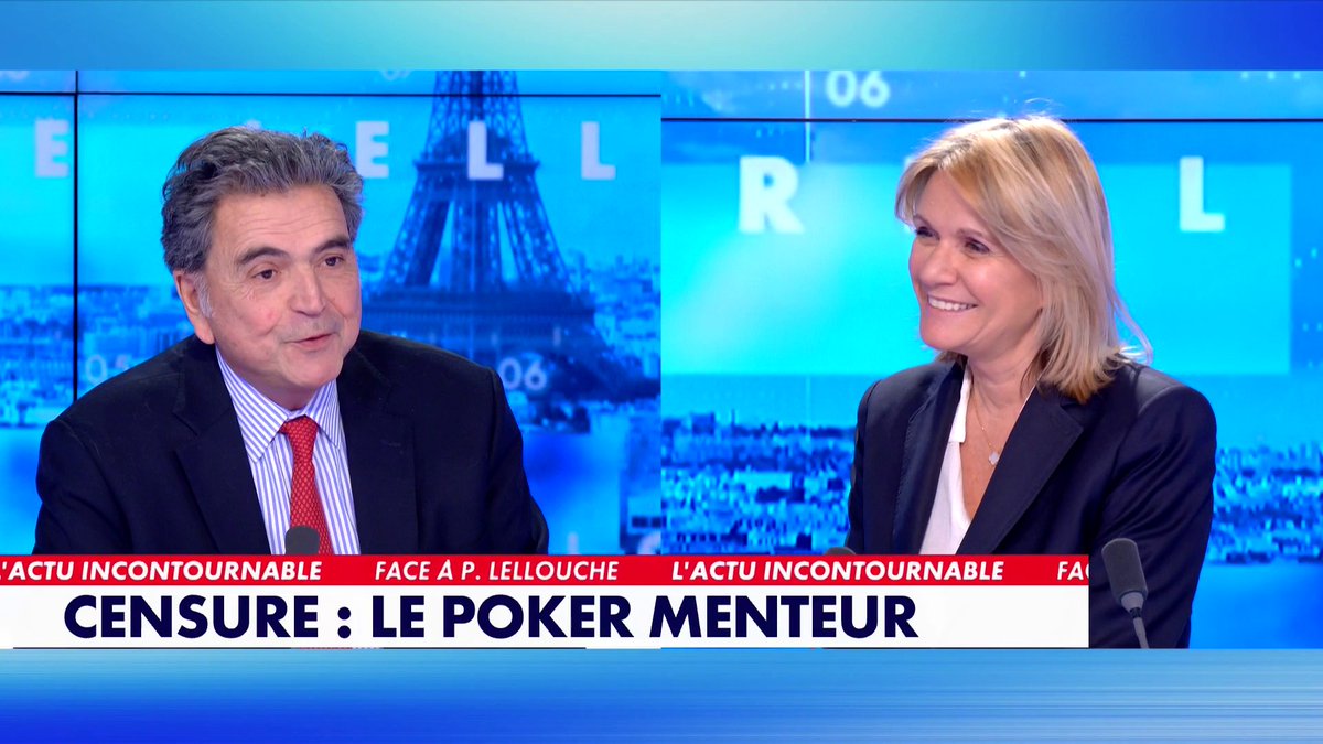 Pierre Lellouche : «Aujourd'hui, tout le monde est content. Le président reste président. Le Premier ministre reste Premier ministre. Les députés gardent leurs sièges. La gamelle sera servie. Tout cela est lamentable, c'est tellement grave.» #FaceAPierreLellouche