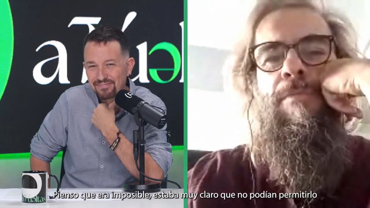 🎬 Pablo Iglesias charla hoy en A Vueltas con Andrea Segre, escritor y director de la película 'La gran ambición' sobre la trayectoria de Enrico Berlinguer A las 20h 🔴 Solo en Canal Red