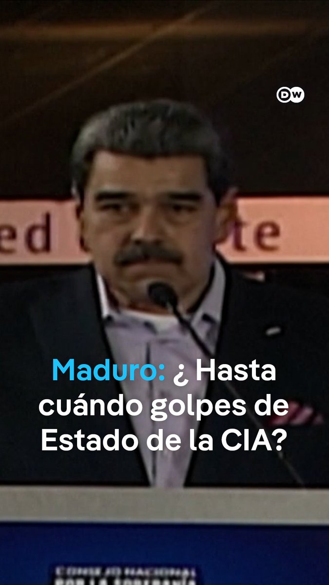 🇻🇪🇺🇸 | Maduro responde a la amenaza de Trump: “No a los golpes de Estado dados por la CIA”.