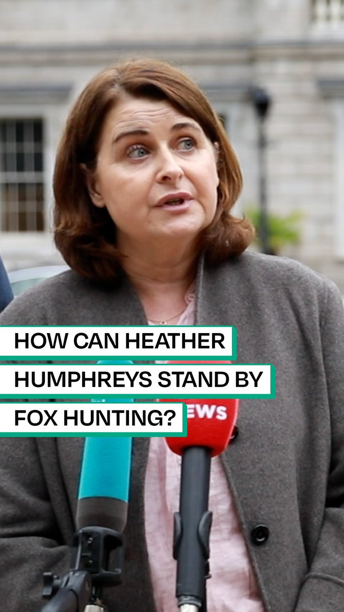 Heather Humphreys has said that she abhors violence against animals. Yet she supports barbaric practices like fox hunting and hare coursing because they are "rural activities." There are people all over rural Ireland who think these activities are cruel – why doesn't Heather?