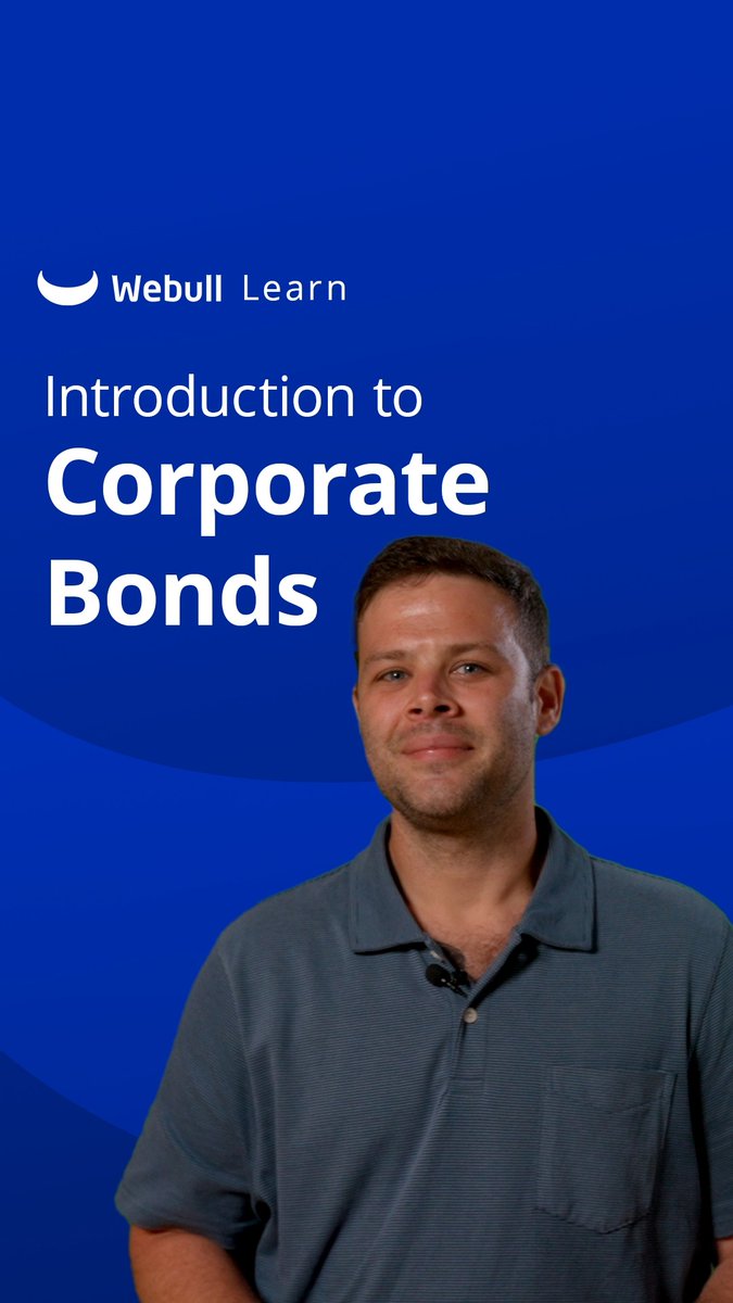 Corporate bonds offer a blend of income and stability that can strengthen your portfolio. Discover how they work, the risks to keep in mind, and strategies to invest with confidence. Check out corporate bonds today! Webull Financial LLC, Member SIPC, FINRA. Investing involves risk. More info at