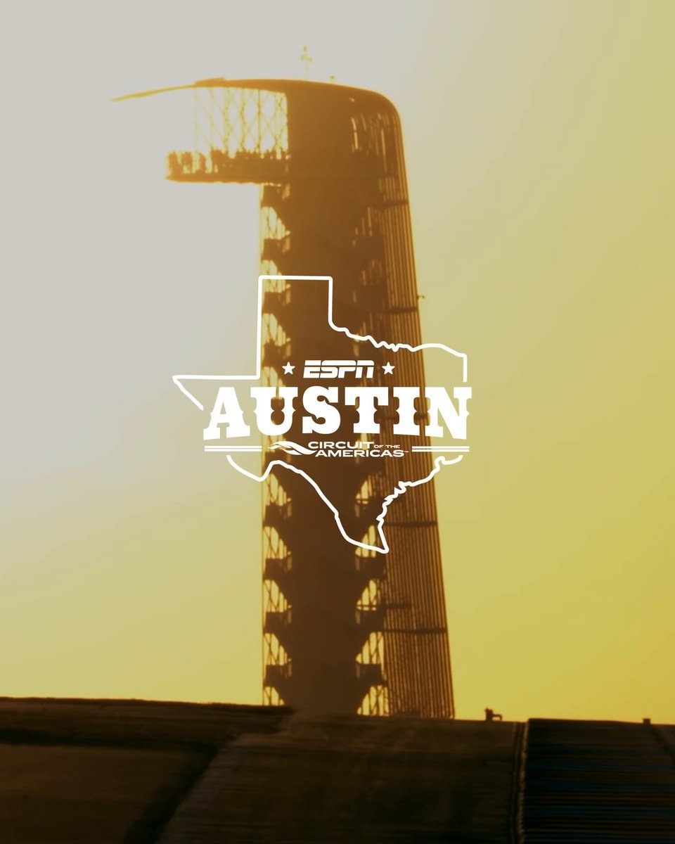 AUSTIN ALWAYS SHOWS UP FOR RACE WEEK 🌟 Watch the F1 U.S. Grand Prix Sunday at 3 PM ET on ABC and the ESPN App 🍿