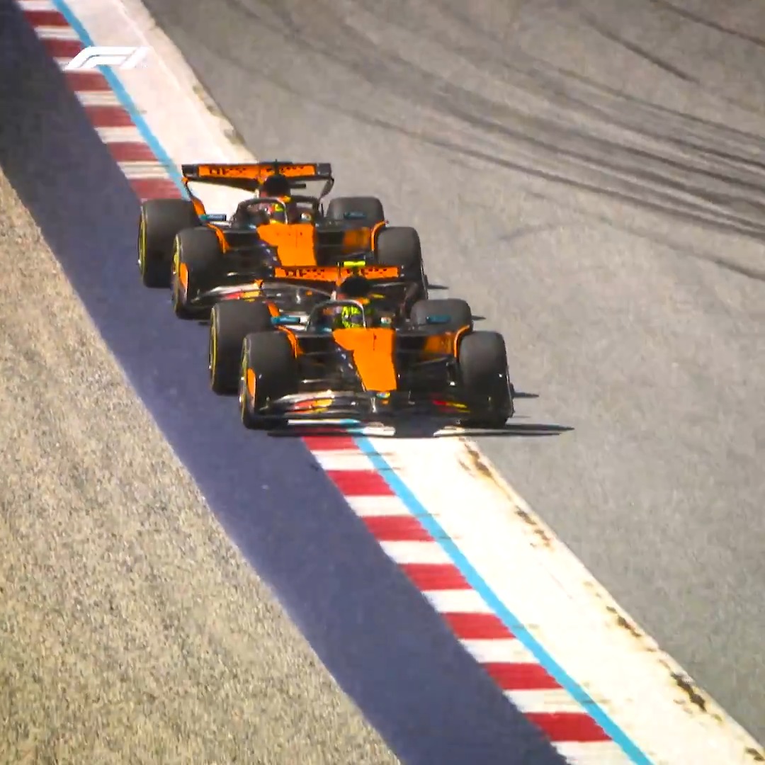 Just 22 points separate them after 18 rounds 🤏 Oscar and Lando resume their championship battle in Austin ⚔️ #F1 #USGP McLaren Mastercard Formula 1 Team