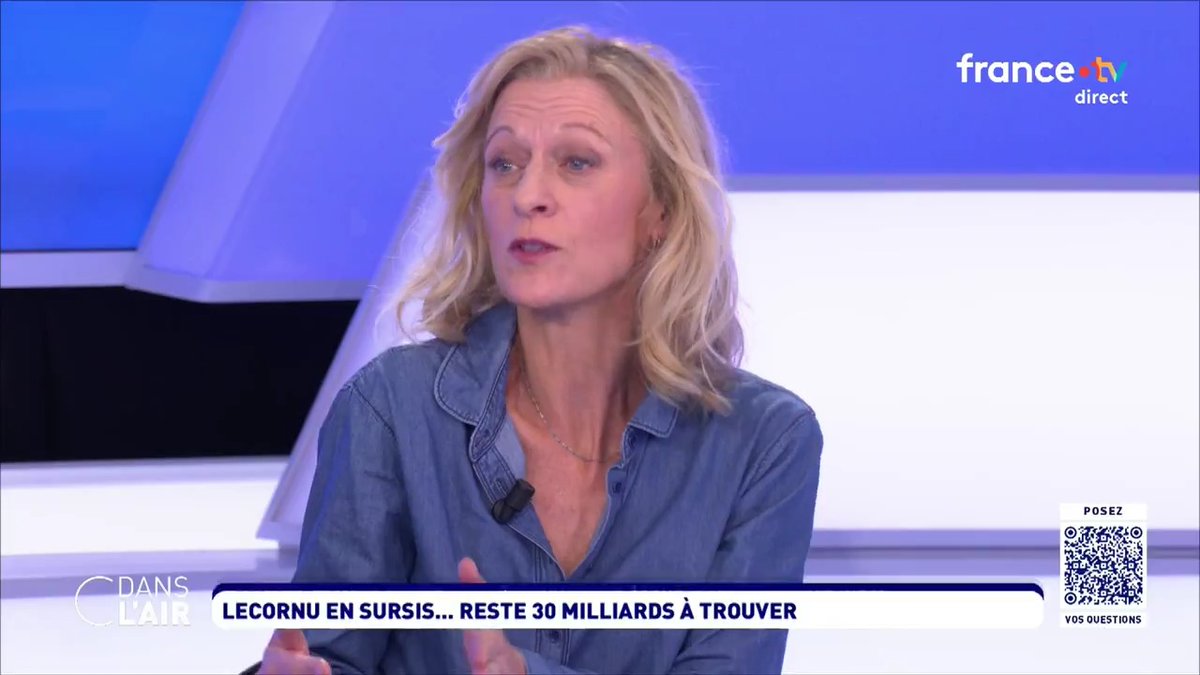"C'est une #suspension de 18 mois. En 2028, ça devrait reprendre son cours, sachant que d'ici là, il y a 2027... Pour les #marchés, il vaut mieux perdre 3 à 5 milliards pendant dix-huit mois plutôt que 15 avec une #dissolution, et 10 avec une loi spéciale."fanny guinochet #Budget