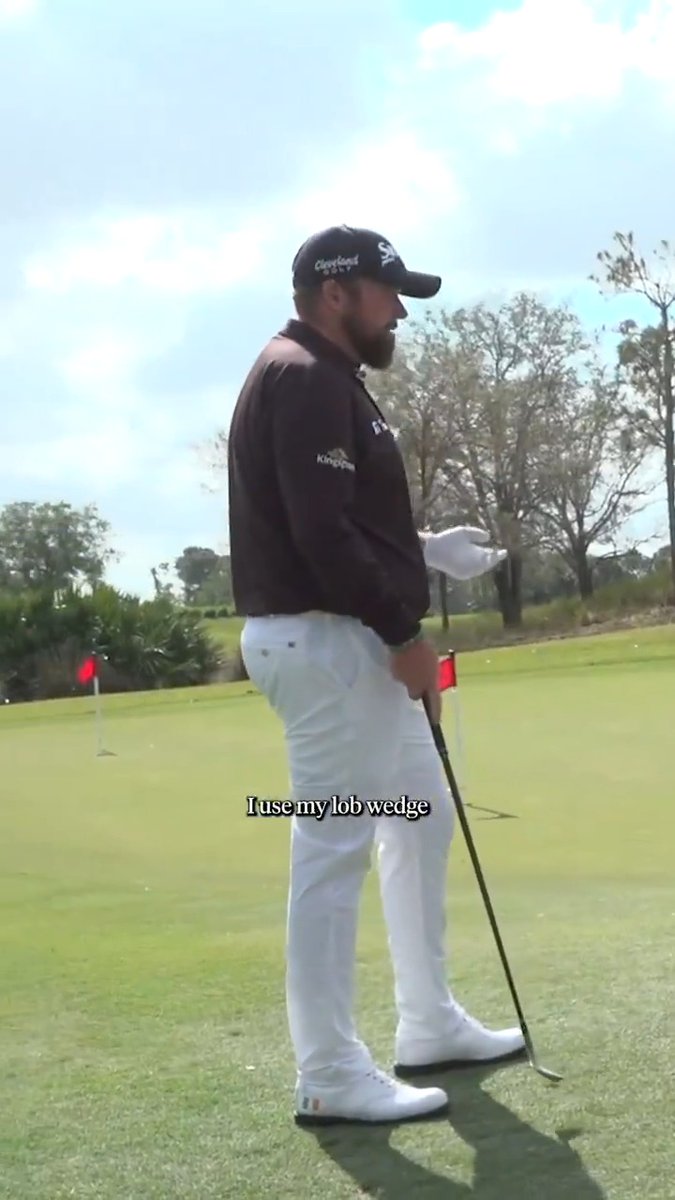 Shane Lowry explains why he only chips with two clubs. 👇