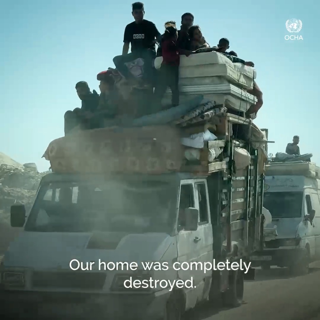 People in #Gaza have returned home, only to find ruins. "We're going back but to nothing." The ceasefire brings long-overdue hope, but the needs are massive. Now is the time to deliver aid at scale and help Gazans rebuild their lives. You can help: