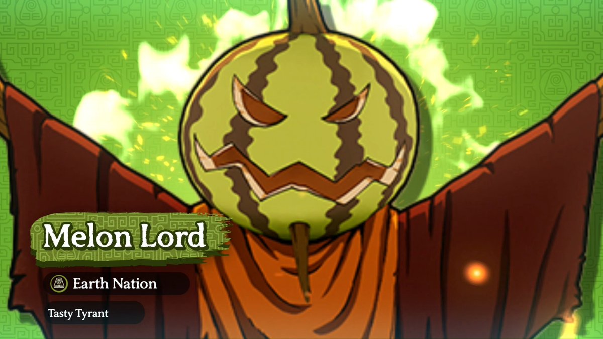 🍉 The Tasty Tyrant rises… The Melon Lord is coming to Avatar Legends: Realms Collide this month. 👉 Are you ready?