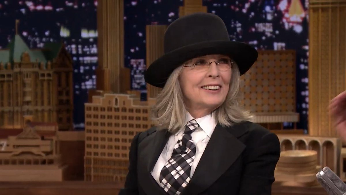 Remembering the late great Diane Keaton ❤️ #FallonFlashback Original Air Date: April 29th, 2014