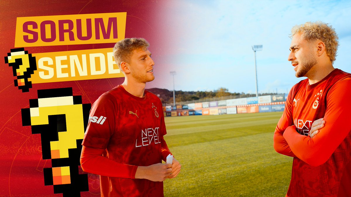 ❓ Sorum Sende | Barış Alper &amp; Metehan, Kaan &amp; Berkan, Gundo &amp; Sané Galatasaray YouTube Katıl Sarı-Kırmızı Paket üyelerine özel olarak yayında! Tamamını izlemek için 👇