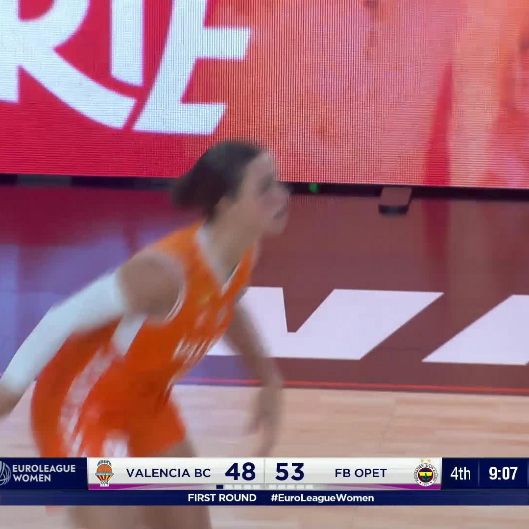 21 years who? 🥶🧊 #EuroLeagueWomen x Valencia Basket Club