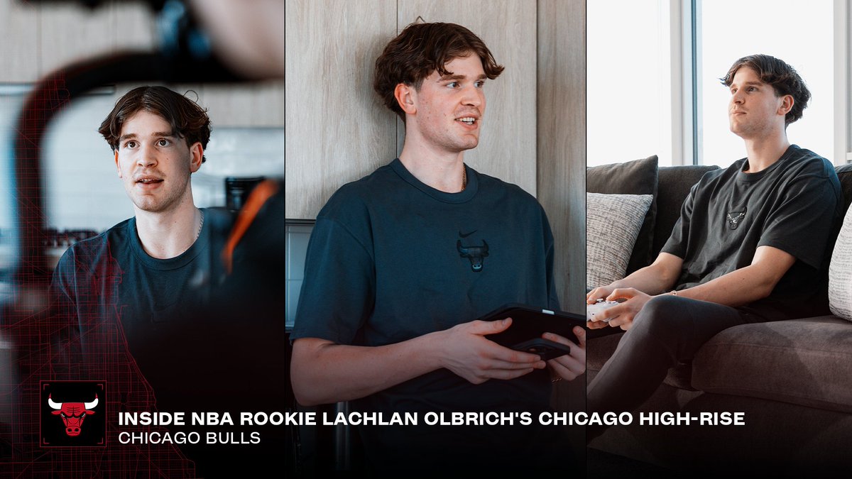 What makes Lachlan feel at home? 🤔 Our rookie gives a quick tour of his Chicago apartment and answers rapid-fire questions about the city, his hoops journey, and more. Wayfair.com | #SeeRed