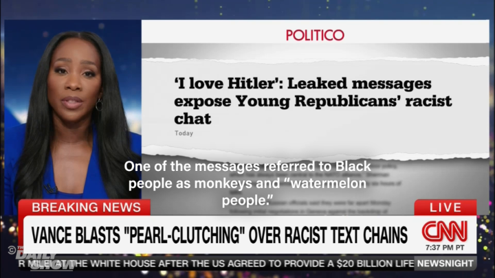 When the Nazi group chat ruins your talking points
