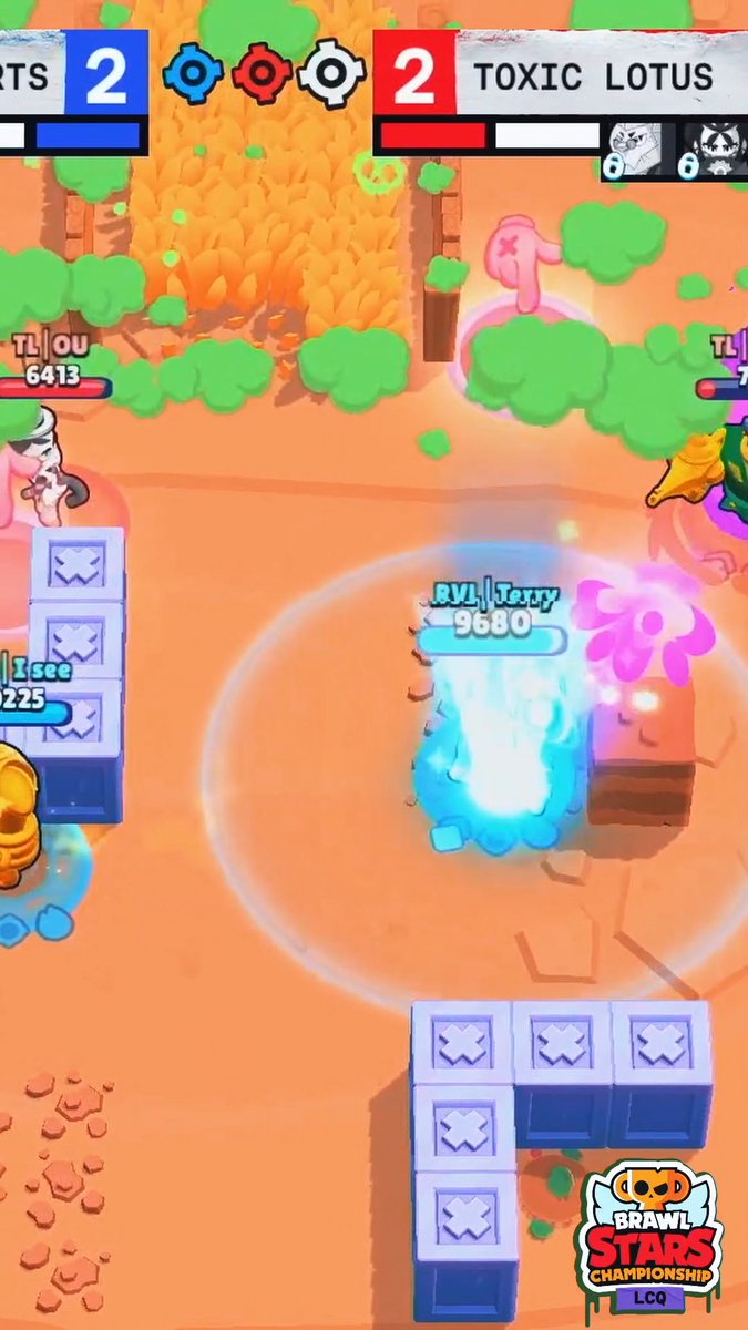The heat turned up for LCQ day 2 #BrawlStars #BSC25 #LCQ