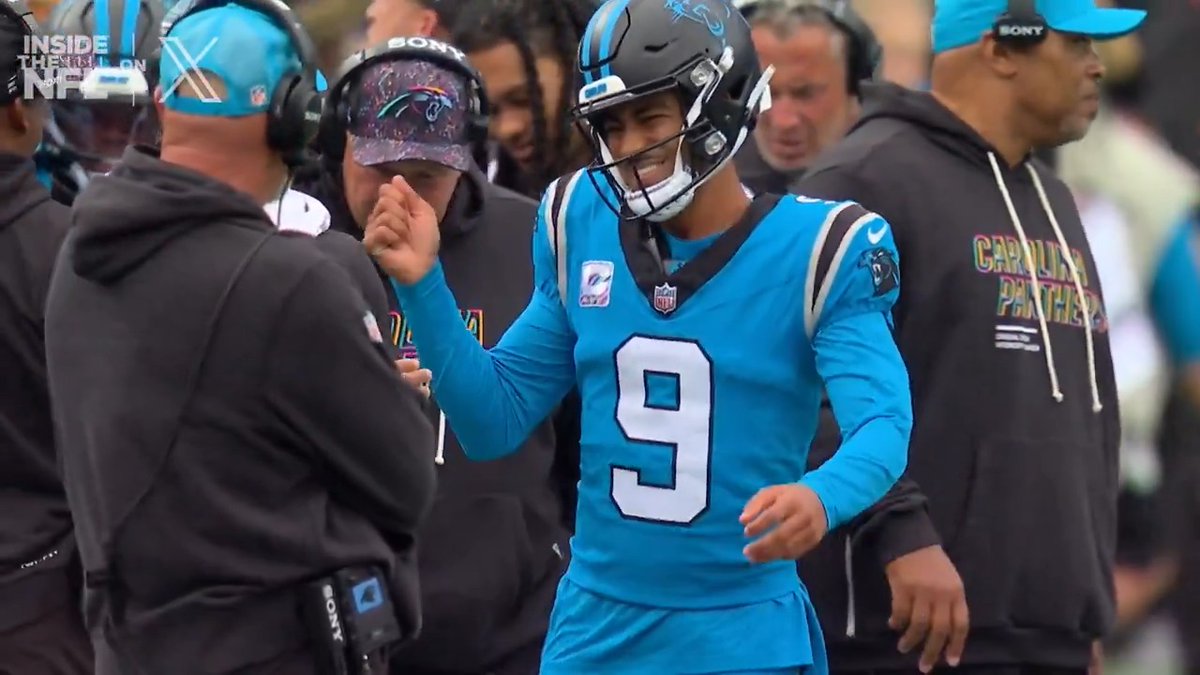 The best QB in the league at bouncing back from turnovers. @RealRClark25 and @Joel9ONE give Bryce Young his flowers for his strong turnaround since being benched last September 💐
