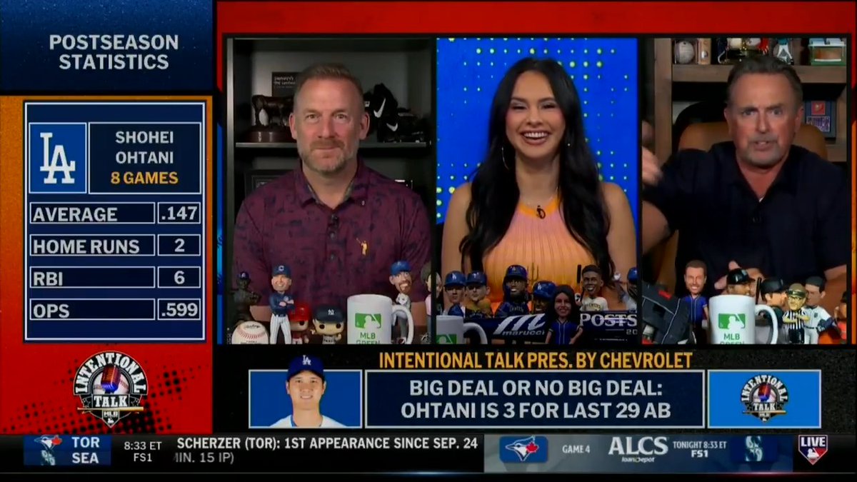 Shohei Ohtani is 3 for his last 29 AB: big deal or no deal? Kevin Millar: "I promise you the Brewers pitchers don't care about these numbers." Siera Santos | RyanDempster