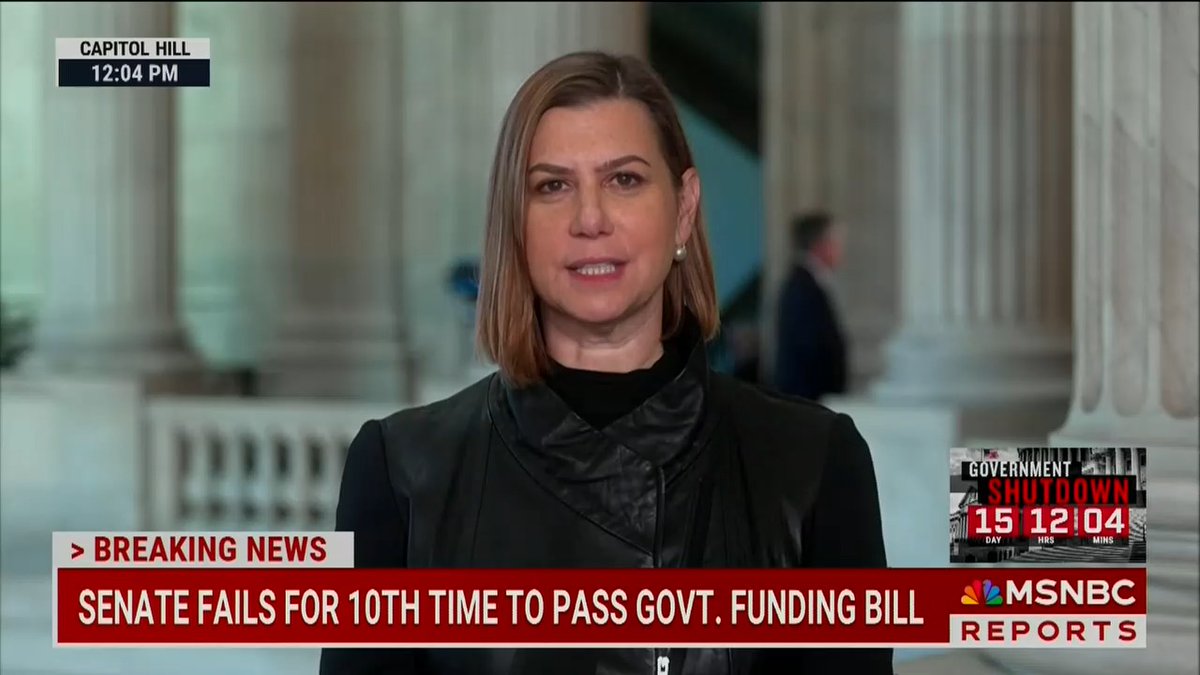 Sen. Slotkin: We want to be able to sit in a room and have a negotiation. We don't need to negotiate through the press. Just get in a room like adults do. It's not enough anymore to take the word of Speaker Johnson or Senator Thune because they have to go check with the guy in the White House.