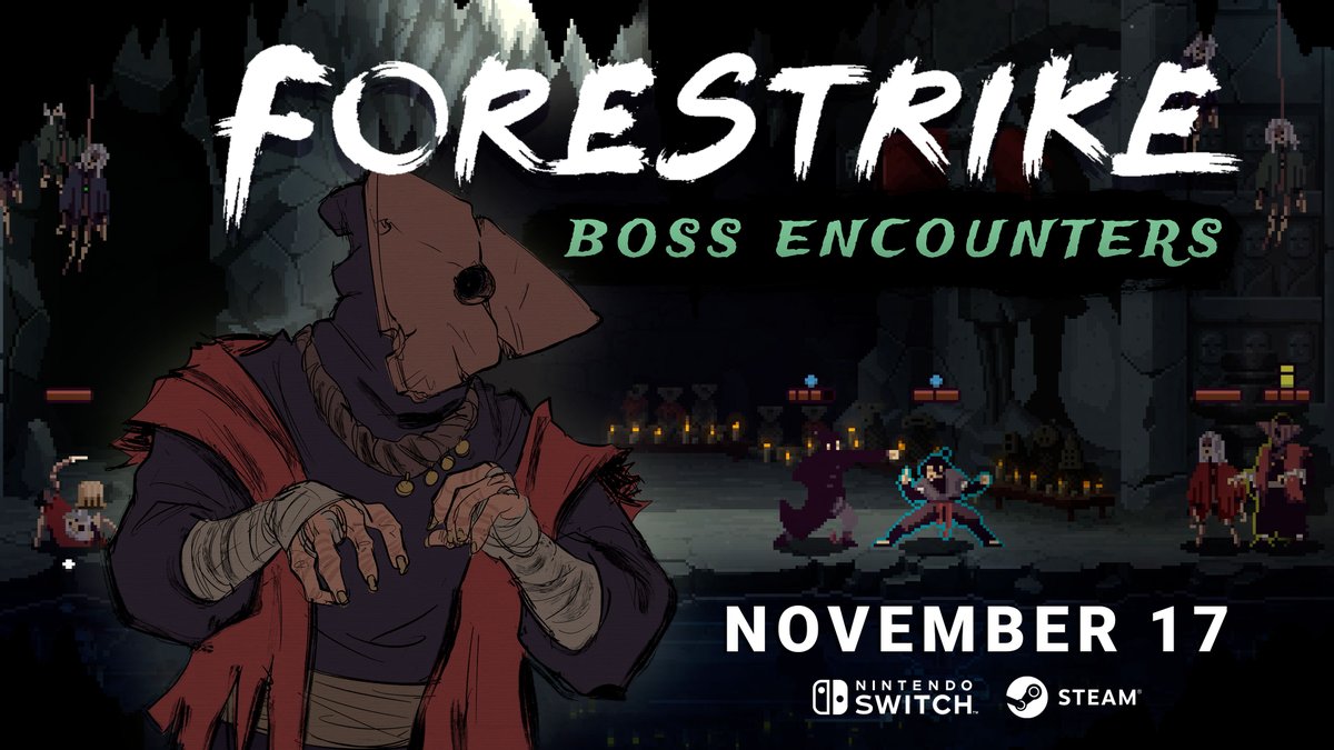Forestrike is a martial arts roguelite and any good roguelite has MEMORABLE BOSS BATTLES! 💥🤛🏼 Take a look at a few of the more formidable masters you'll encounter on your runs in this new look at Skeleton Crew Studio JP's brilliant upcoming game!