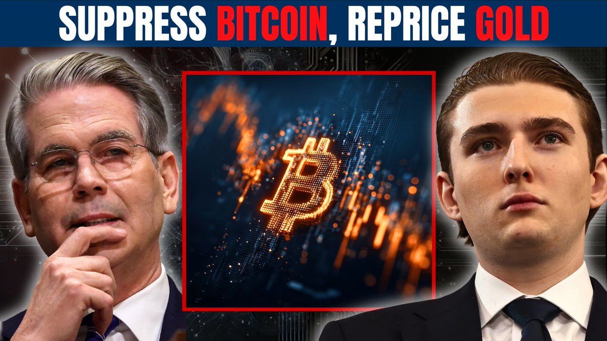 “Gold’s ripping. Bitcoin’s slipping. But what if that’s the plan?” The oldest money running hot. The hardest money restrained. Debt, geopolitics, and control — all aligned. 🧩 The theory reshaping Bitcoin’s role in the next reset 👇