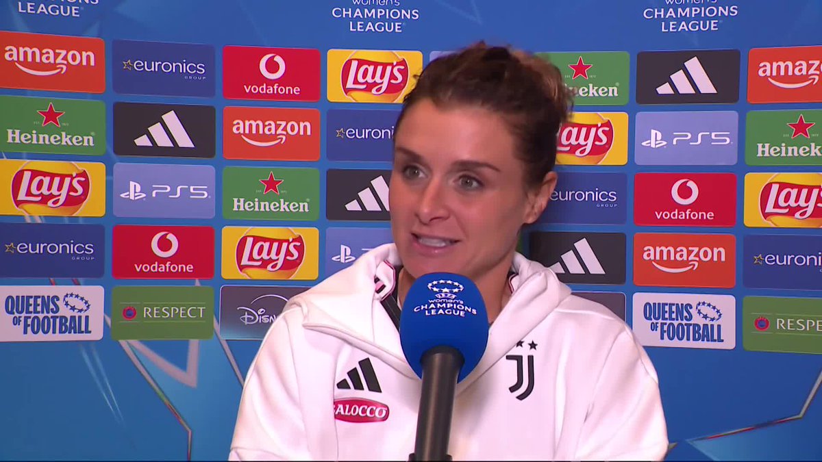 “I’m not sure it was a goal… if you play this competition, you need some technology over VAR.” 👀 Juventus’ Cristiana Girelli questions the lack of goal-line technology in the #UWCL after Bayern’s controversial winner 🗣️