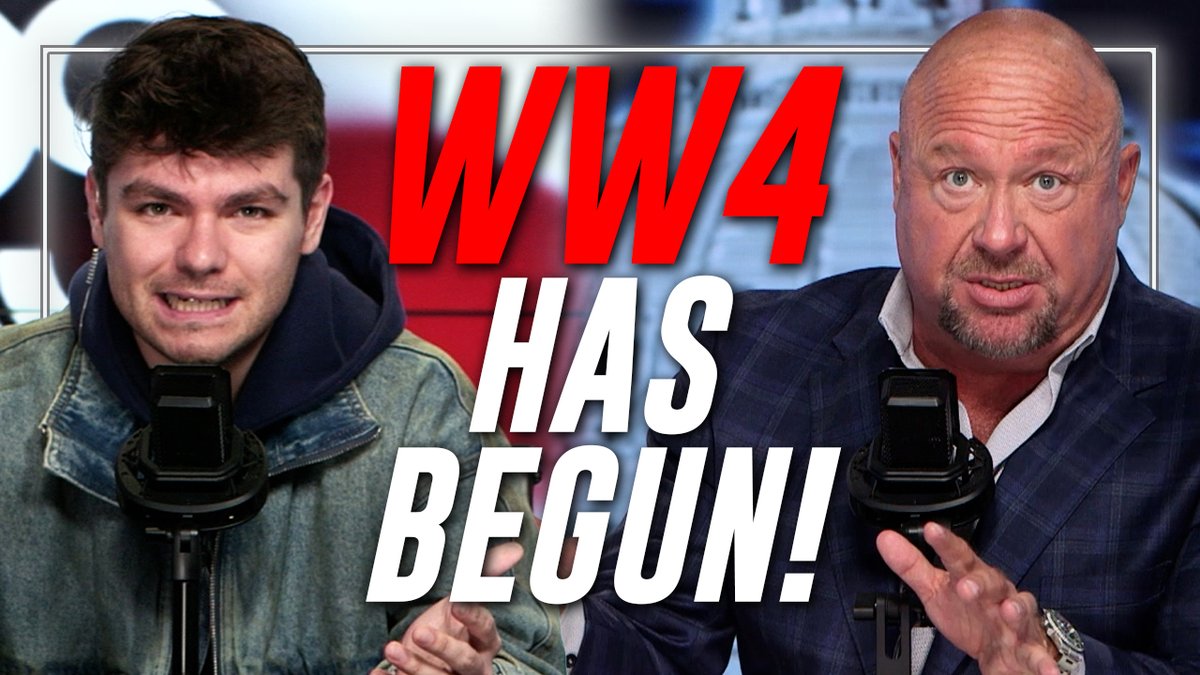 WORLD WAR 4 HAS BEGUN! Nick Fuentes Joins Alex Jones In Studio To Discuss The Most Dangerous Time In Human History! "Ukraine & Europe Have Exerted Enormous Pressure On Washington To Stay In The War... If It Were Up To Trump & Putin, They Could Work Out A Deal, But Trump Is Not Actually In Control Of The Foreign Policy Apparatus Of The United States!" Must-Watch/Share Full Interview! Nicholas J. Fuentes