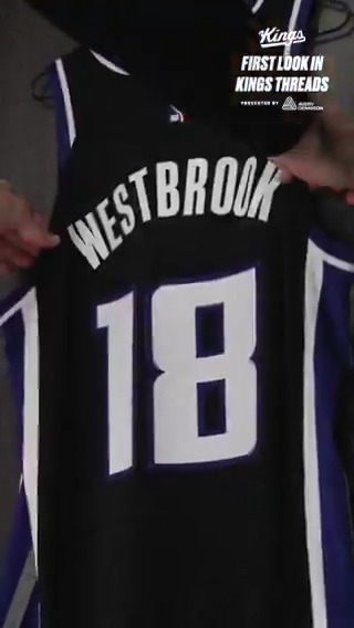 Brodie in 1️⃣8️⃣ Get your Russell Westbrook jersey, available exclusively at the @kingsteamstore. First Look in Kings Threads presented by Avery Dennison