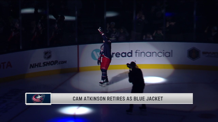 Cam Atkinson has retired as a member of the Columbus Blue Jackets 💙❤️