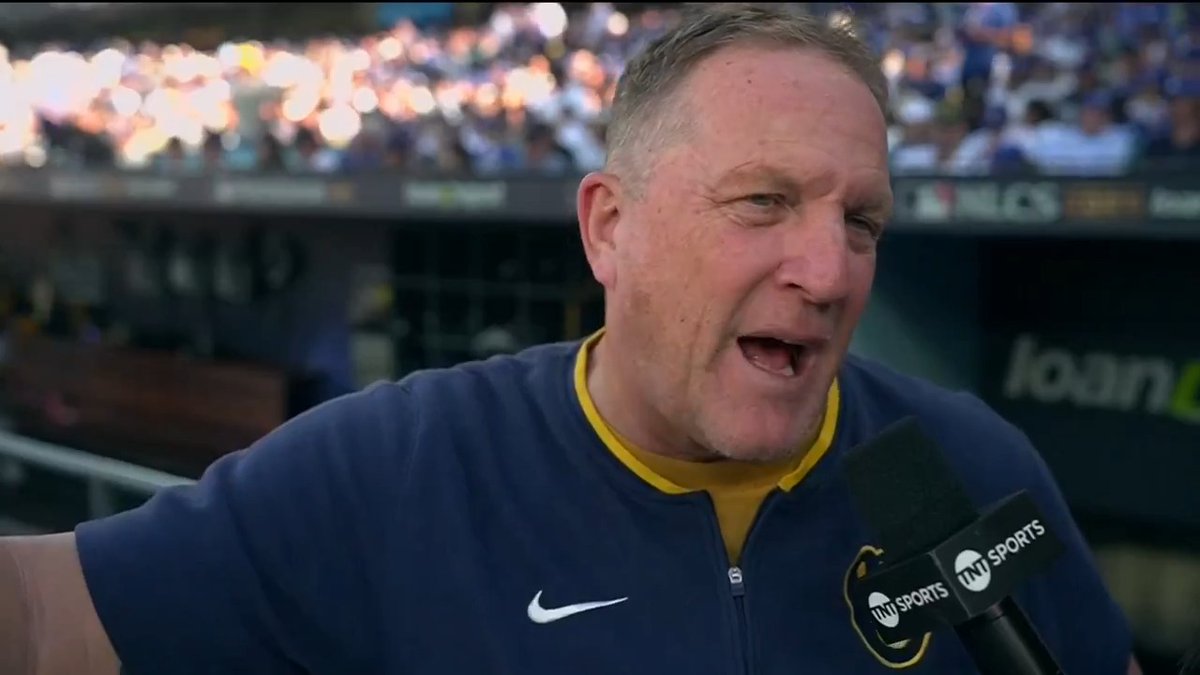 “I think we’re responding pretty well.” 🗣️ Pat Murphy tells Lauren Shehadi he likes what he sees so far in Game 3 🫡