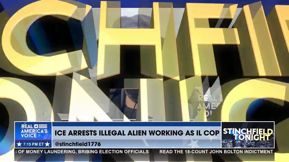 ILLEGAL IMMIGRANT WORKING AS CHICAGO COP Ben Bergquam - Real America’s Voice (RAV-TV) News: “This guy overstayed his visa by 10 years—and somehow became a police officer. If that doesn’t terrify you, it should. How many more are out there in departments across America?” Grant Stinchfield