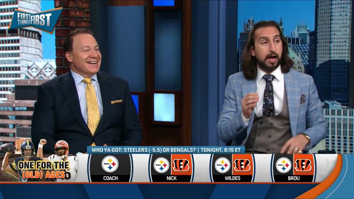 .nick wright thinks Joe Flacco could have the better game tonight vs. Aaron Rodgers 👀 “I think Cincinnati is a very live dog tonight.”