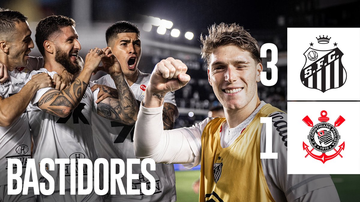 BASTIDORES NO AR! ⚪️⚫️ Corredor de Fogo, Alçapão lotado, aula do Santos e festa da nação santista. Os #BastidoresSantosTV7K chegaram com tudo o que rolou no #ClássicoAlvinegro de ontem! 🎥 Assista completo em