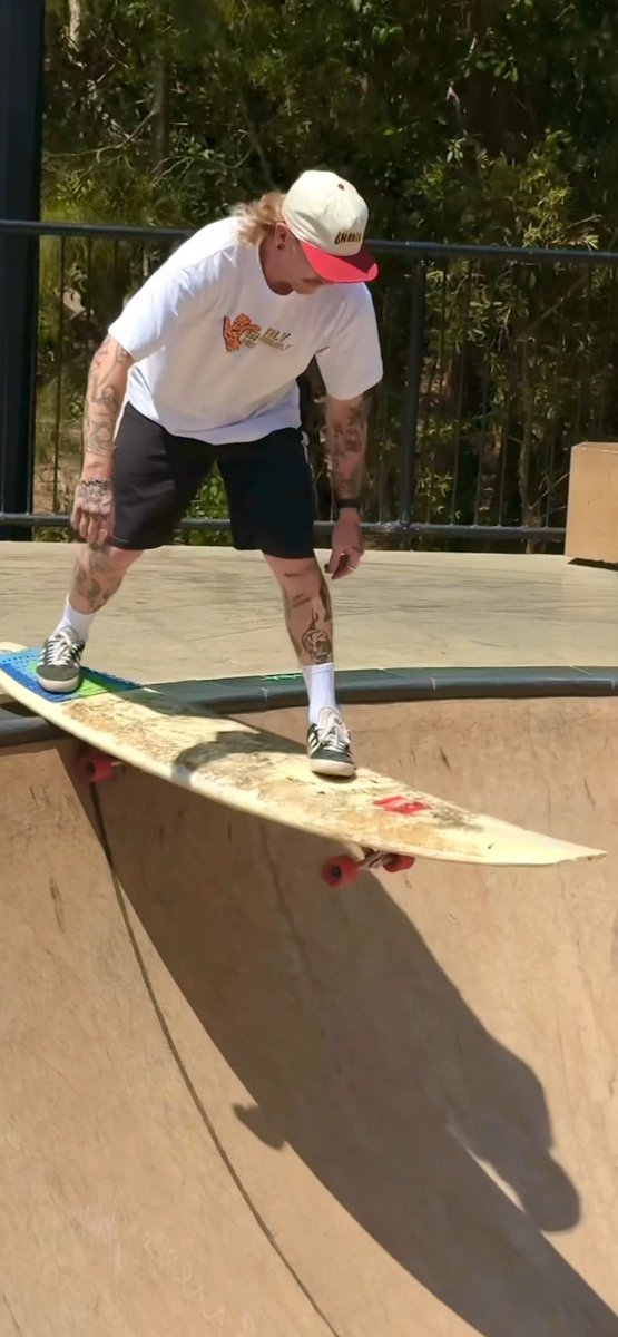 Getting all the barrels 🌊 Via gnarlyneighbours on IG #XGames #Skateboarding