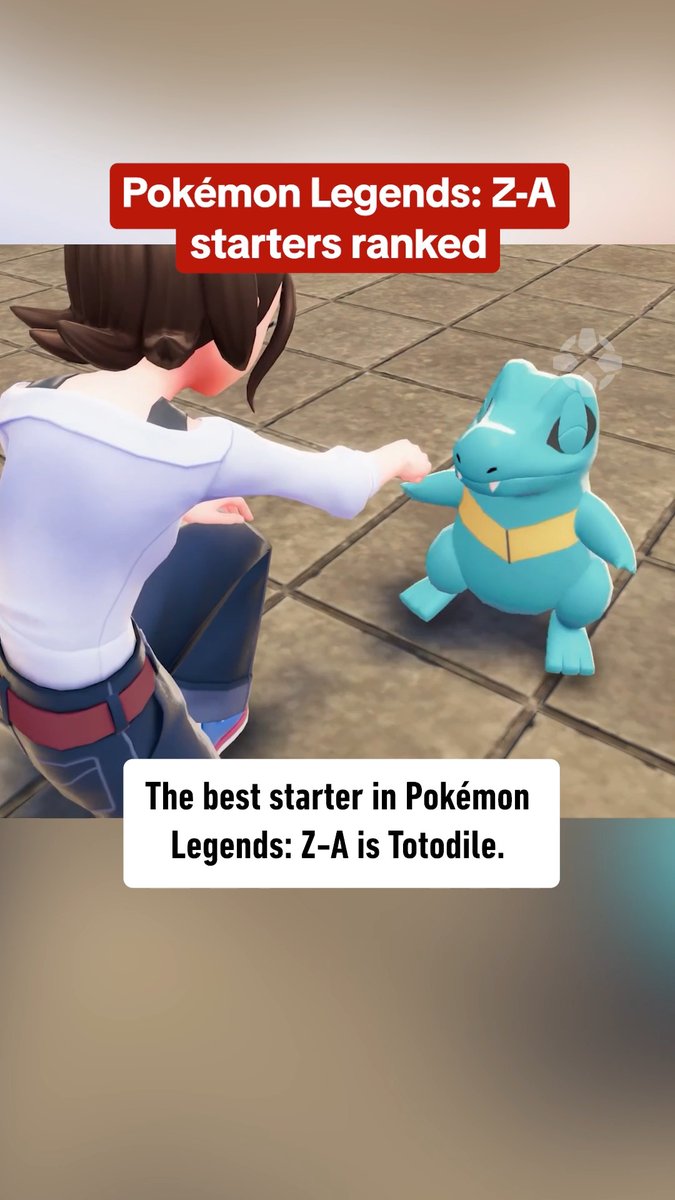 Not all Pokemon starters are created equal. And there's one clear standout in Pokemon Legends: Z-A: