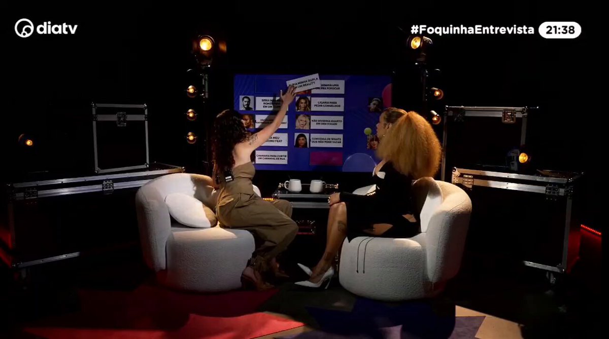 URIAS dizendo que Anitta é muito amorosa e cuidadosa com ela. 🥹