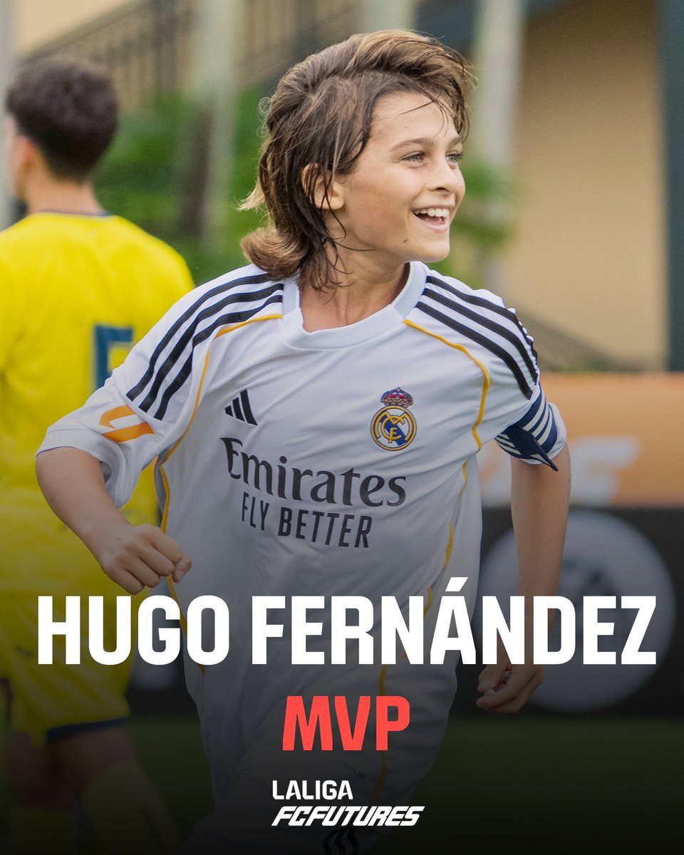 🤍 Un nombre para recordar: Hugo Fernández, el MVP del IX Torneo Internacional LALIGAFCFUTURES. Cantera Real Madrid | Real Madrid C.F.