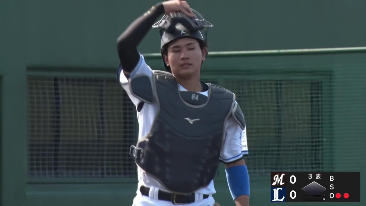 爆肩炸裂! 高卒ルーキー19歳 龍山暖 素早いバント処理から 2-6-3の併殺を完成 ⚾ #みやざきフェニックス・リーグ 📅2025/10/17 🆚西武×ロッテ 📱Live on DAZN #オレをみろ #イージースポーツ #seibulions #だったらDAZN
