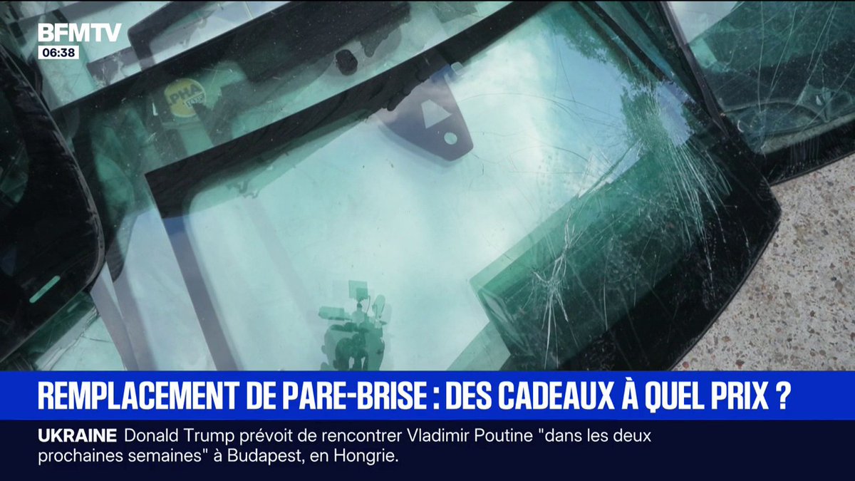 Remplacement de pare-brise: les assureurs en colère face à la flambée des cadeaux offerts