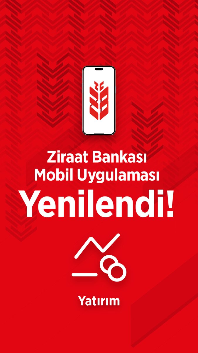Yenilenen Ziraat Mobil ile portföyüm menüsünden yatırım ürünlerinize dair ayrıntılı bilgilere erişebilir, geçmiş varlık hareketlerinizi inceleyebilir, önceki dönemlerdeki dağılımınızı analiz edebilir ve daha bir çok yeni özelliği kullanabilirsiniz. #ZiraatBankası