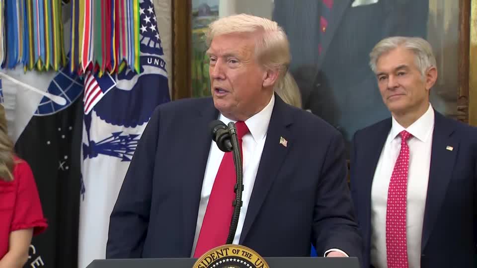 President Trump said his administration is working to reduce record-high beef prices caused by drought impacting US cattle ranchers