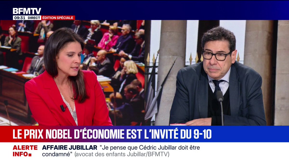 💬"C'est inacceptable" ➡️ Le prix Nobel d'économie Philippe Aghion réagit aux propos d'Édouard Philippe appelant à la démission d'Emmanuel Macron