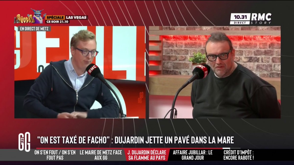 🇫🇷 Jean Dujardin juge qu’il est désormais « compliqué » de parler de la France 🗣️ Antoine Diers : "Il est courageux ! On ne peut plus être français normal... Il faut absolument être dans le délire wokiste et s'émerveiller devant un mec à poil peint en bleu !" #GGRMC