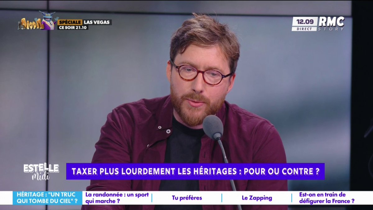 💶 Taxer plus lourdement les héritages 🎙️ Pierre Rondeau : "85% des gens qui héritent ne sont pas concernés... Rendez-vous compte de la situation de ces supers riches qui toute leur vie par la grande loterie ont eu le bonheur de naître dans ces familles !" #EstelleMidi