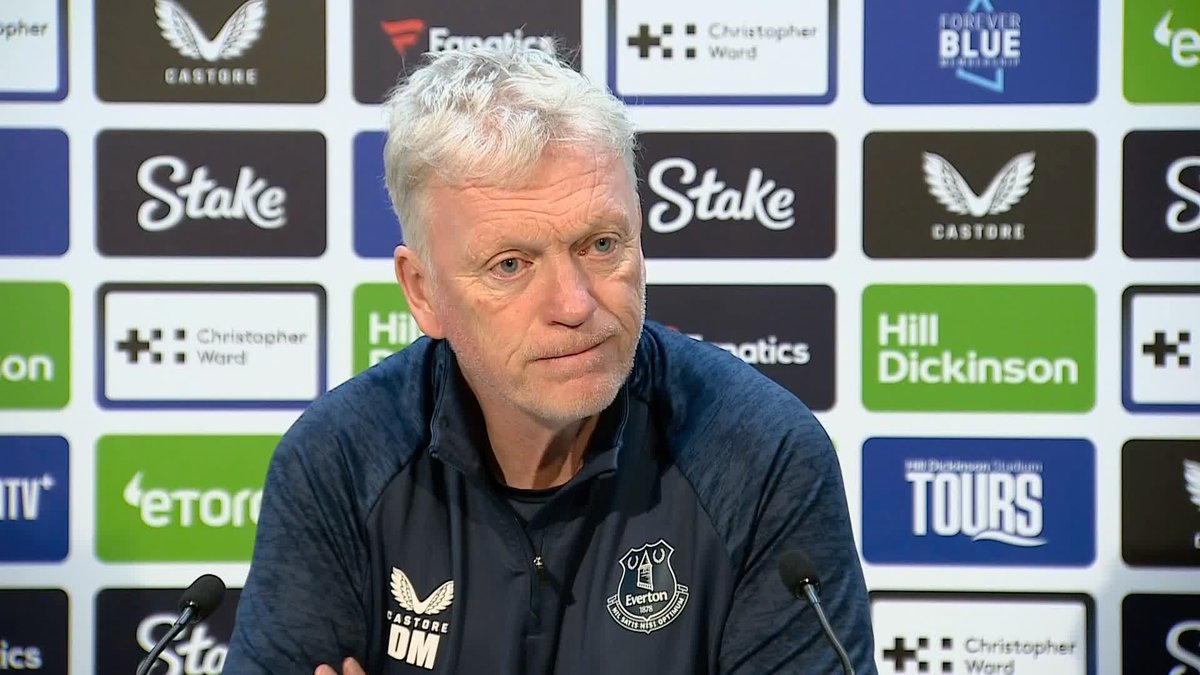"They've been three players who have made a big difference" David Moyes reflects on how important it was to see Jordan Pickford, James Tarkowski and Jarrod Branthwaite all sign new deals, and praises Pickford for his 'mad' and 'brilliant' moments 🔵