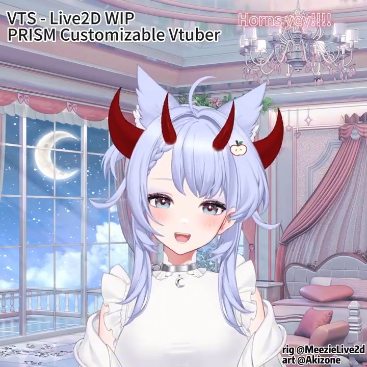 Horns are my favorite! So we tried to include as many as possible in our Customizable Vtuber Model! We are also saving some more for later surprises✨ Let us know if we are missing any important horn shape!