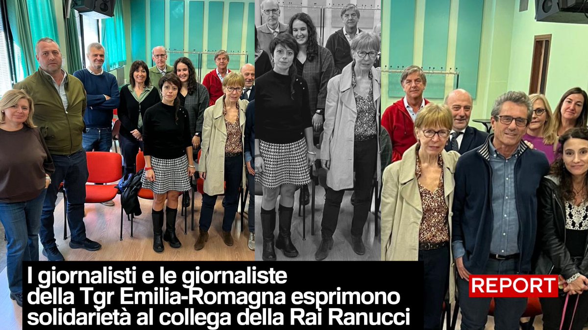 I giornalisti e le giornaliste della Tgr Emilia-Romagna esprimono solidarietà al collega della Rai Sigfrido Ranucci per il vile attentato che ha subito. Siamo certi che Sigfrido e la squadra di Report non si lasceranno intimidire.