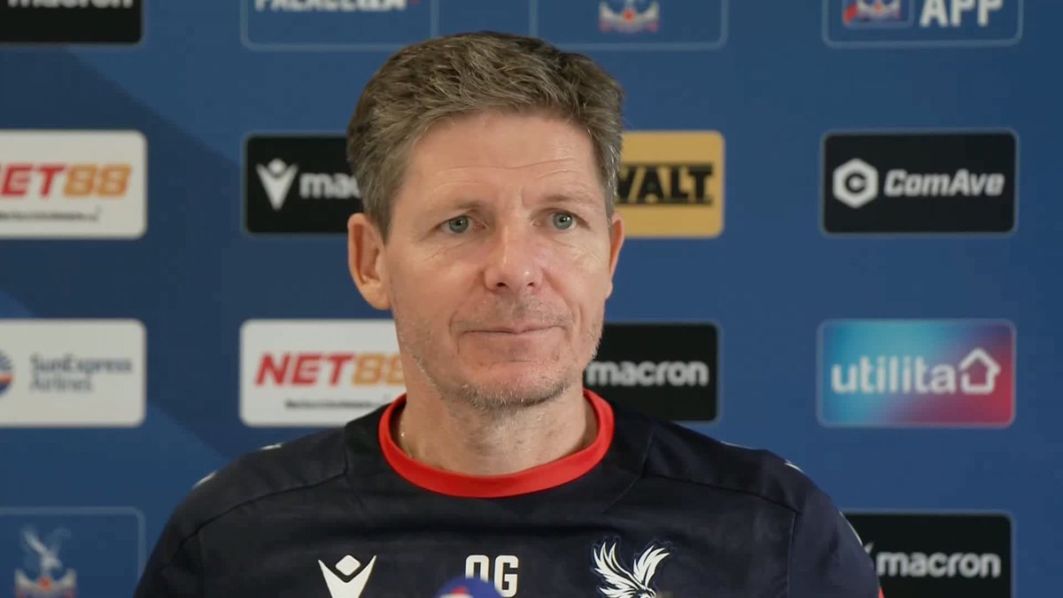 "If we can find the same goal for Crystal Palace we will end the talks" Oliver Glasner confirms that discussions are taking place consistently around his future at Crystal Palace, and he wants the same 'vision' for the club 🦅