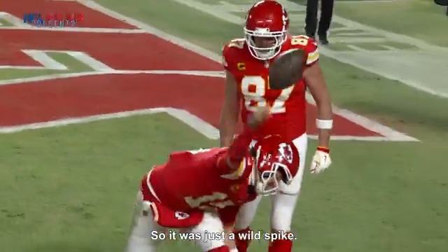"I scored, but I wouldn't have got here without you. You spike it" Why the spike is THE ultimate sports celebration 🏈💨 #NFLFilmsPresents