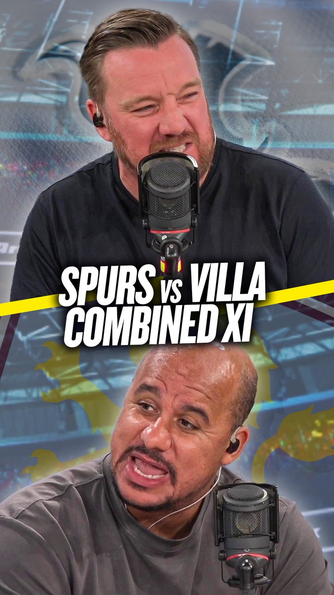 🤔 Richarlison or Watkins? 🤔 Romero or Konsa? 🤔 Palhinha or Kamara? Jamie O'Hara and Gabby Agbonlahor got heated as they created a combined #THFC and #AVFC XI! 🔥