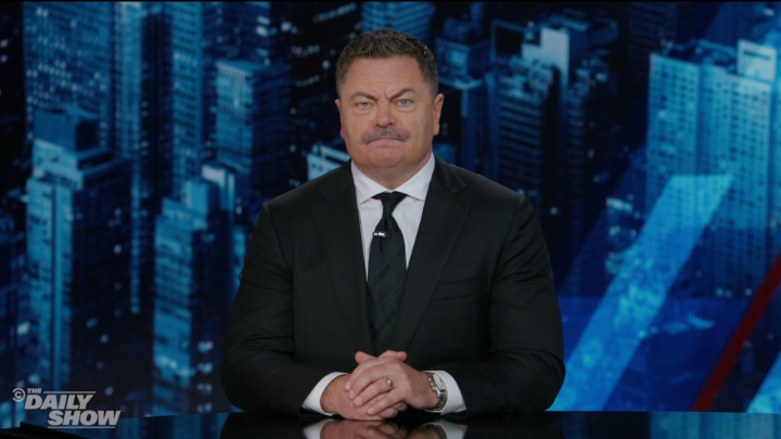 National parks are facing federal funding cuts, and Nick Offerman is afraid he'll see the Grand Canyon on OnlyFans soon