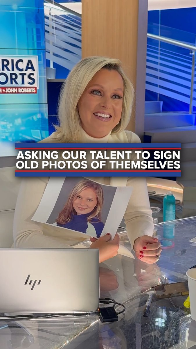Can you sign this for me? Fox News edition.